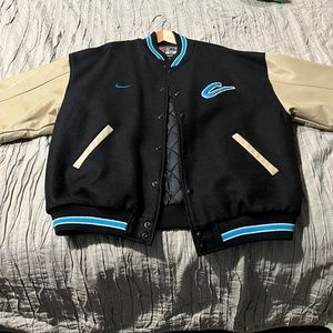 Nike Carolina Panthers letterman jacket